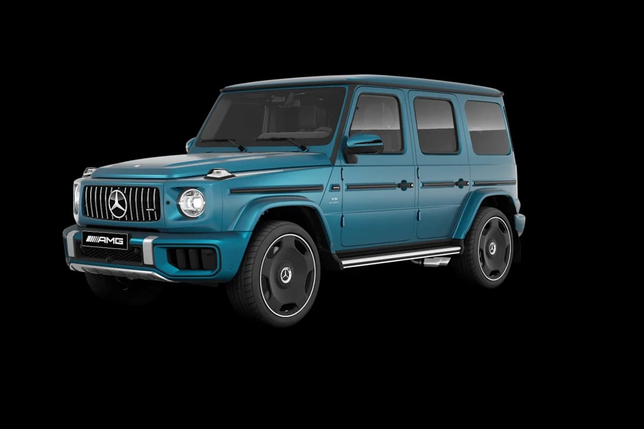Mercedes-Benz G-Klasse, Foran